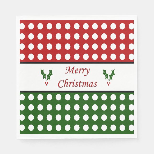 Jul Napkin Pappersservett (Framsidan)