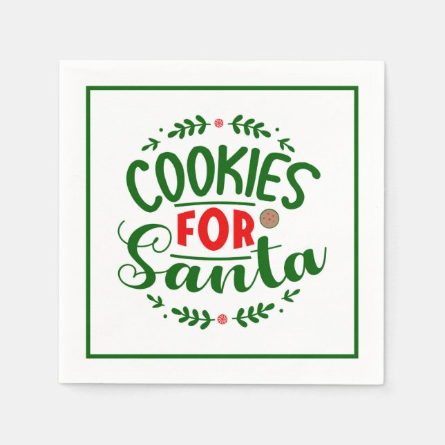 Jul Napkins Pappersservett (Framsidan)