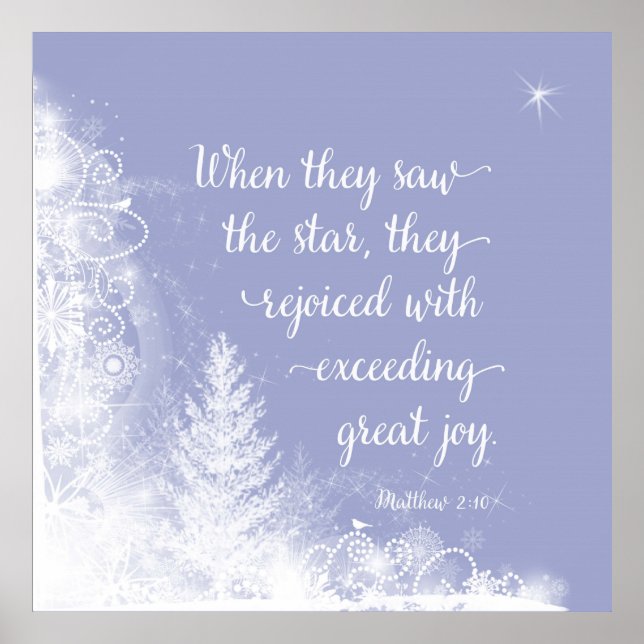 Jul - när de såg stjärnan poster (Framsidan)