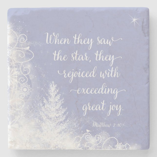 Jul - när de såg stjärnan underlägg sten (Framsidan)