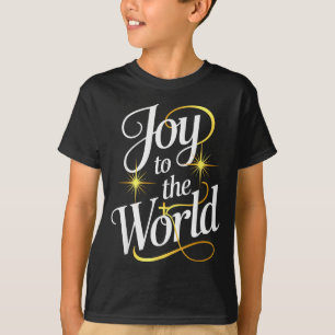 Jul Nativity Kristen Jesu Födelse Glädje Till T Shirt