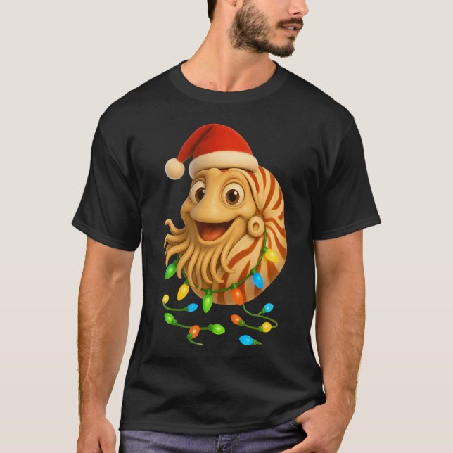 Jul Nautilus Fisk T Shirt (Framsida)