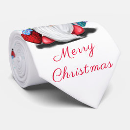 Jul Neck Tie Gnomes med gåvor Slips