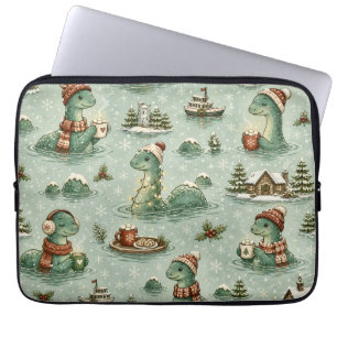 Jul Nessie Loch Ness Monster Mysig Kryptider Laptop Fodral