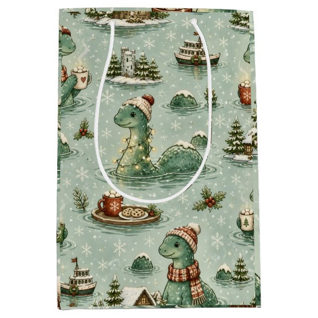 Jul Nessie Loch Ness Odjuret Mysiga Kryptider  (Framsidan)