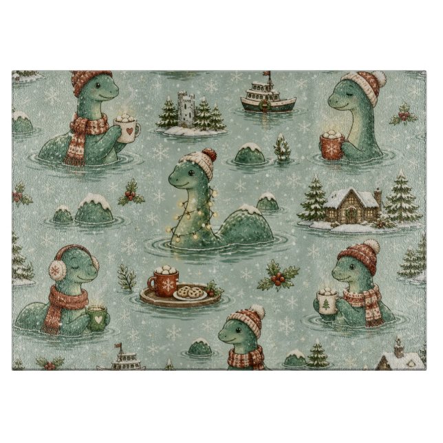 Jul Nessie Loch Ness Odjuret Mysiga Kryptider  (Framsidan)