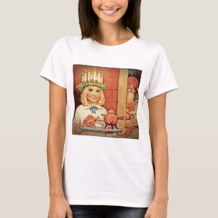 Jul Nisse och Lucia dag Karin T Shirt