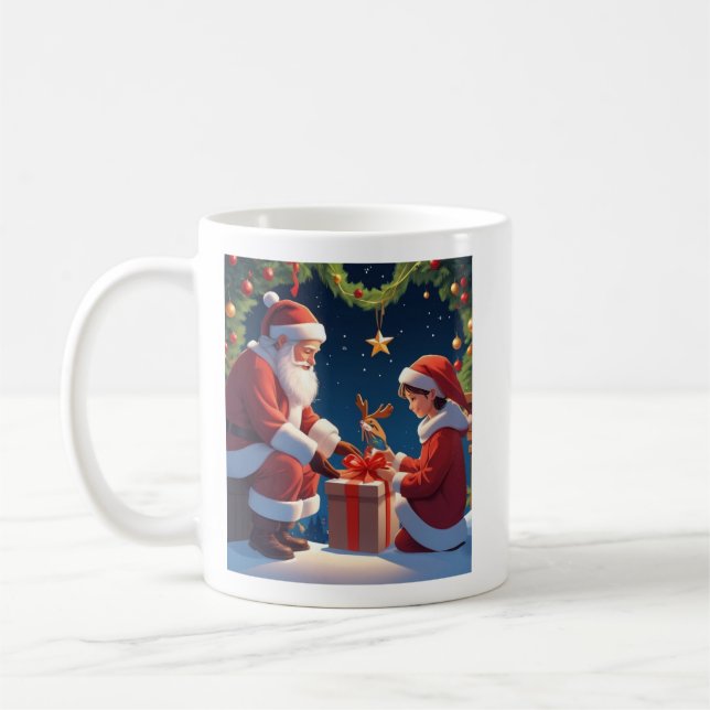 (Jul No 2) Klassisk mugg, 33 cl Kaffemugg (Vänster)