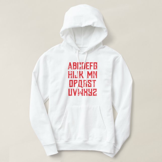 Jul No L Hoodie (Design framsida)