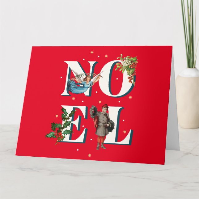 Jul Noel-kortdesign Kort (Framsida)