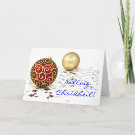 Jul Nollaig Chridheil II-Helgdag kort