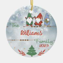 Jul Nome's Julgransprydnad Keramik