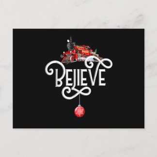 Jul Nordpolen Polar Express Allt ombord Xmas Helg Vykort