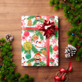 Jul Nötknäppare Leksakssoldater Gunghäst Presentpapper