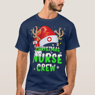 Jul Nurse Crew Squad Julafton Nursing Pajama Cos T Shirt