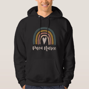 Jul Nurse Kärlek PACU Santa Reindeer Julafton Rain Hoodie