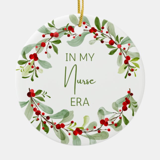 Jul Nurse Ornament (Framsidan)