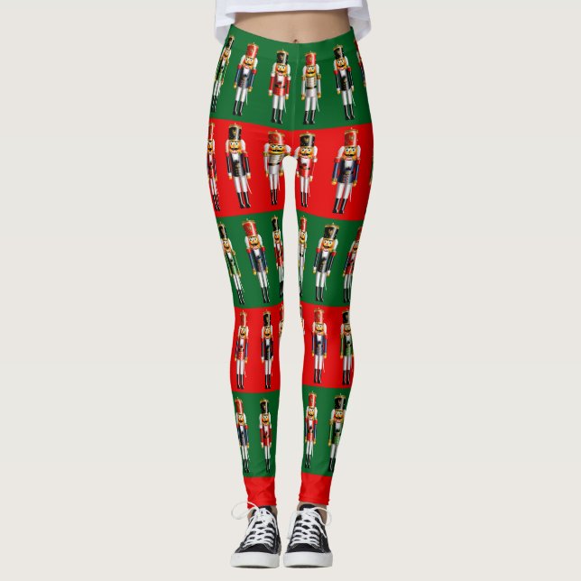Jul Nutcracker Army Legion Leggings (Framsida)