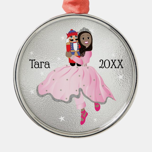 Jul Nutcracker Ballerina Ornament (Framsidan)