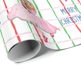 Jul Nutcracker Ballerina Presentpapper