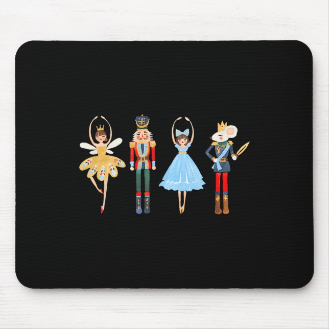 Jul Nutcracker Ballet Cute Julafton Gifts for Wo Musmatta (Framsidan)