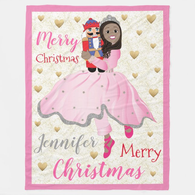 Jul Nutcracker Ballet Fleece Blanket/Large (Framsidan)