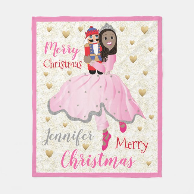 Jul Nutcracker Ballet Fleece Blanket/Medium (Framsidan)