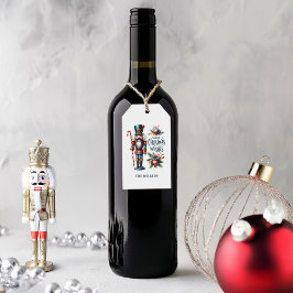 Jul Nutcracker Candy cane jul Önskemål Presentetikett