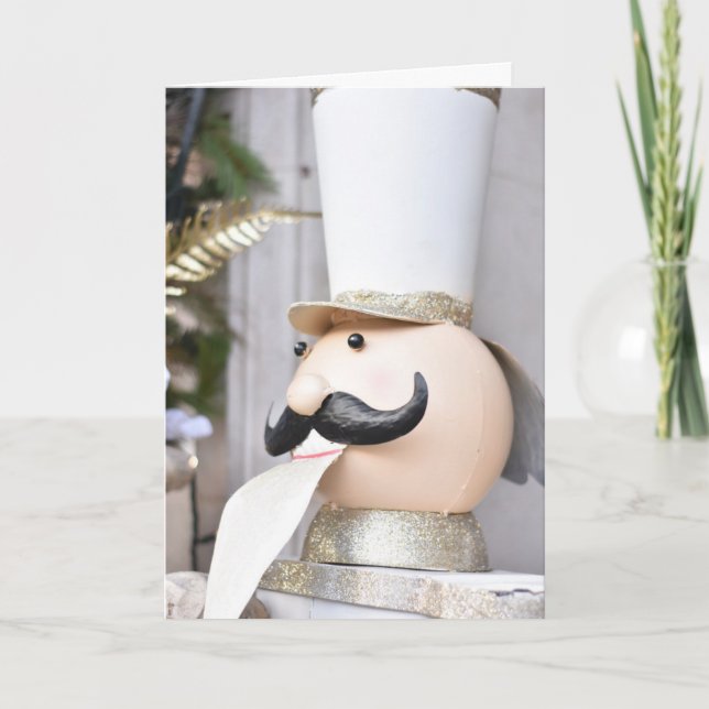 Jul Nutcracker Chelsea London Festive Period Kort (Framsida)