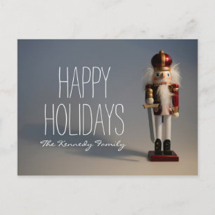 Jul Nutcracker Helg Vykort