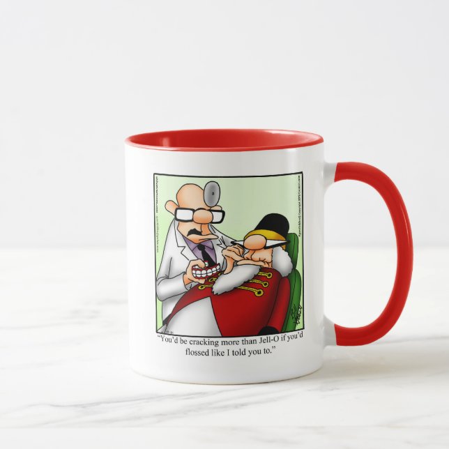 Jul Nutcracker Humor Mugg Gift "Spectickles" (Höger)