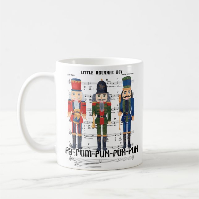 Jul Nutcracker Kaffemugg (Vänster)