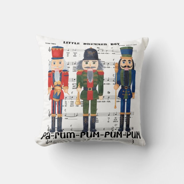 Jul Nutcracker Kudde (Framsida)