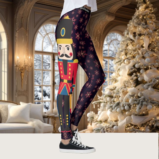 Jul Nutcracker Leggings Bold Women's Byxor (Skapare uppladdad)