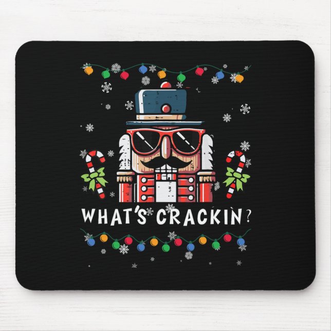 Jul Nutcracker Whats Crackin Funny Julafton Manar Musmatta (Framsidan)