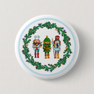 Jul Nutcrackers Leksak Soldiers Knapp
