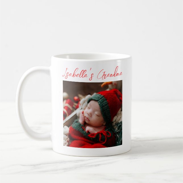 Jul Ny Barnbarn Mormor Kaffemugg (Vänster)