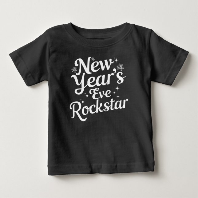 Jul Nyår Barn T-Shirt | Barnpresent (Framsida)
