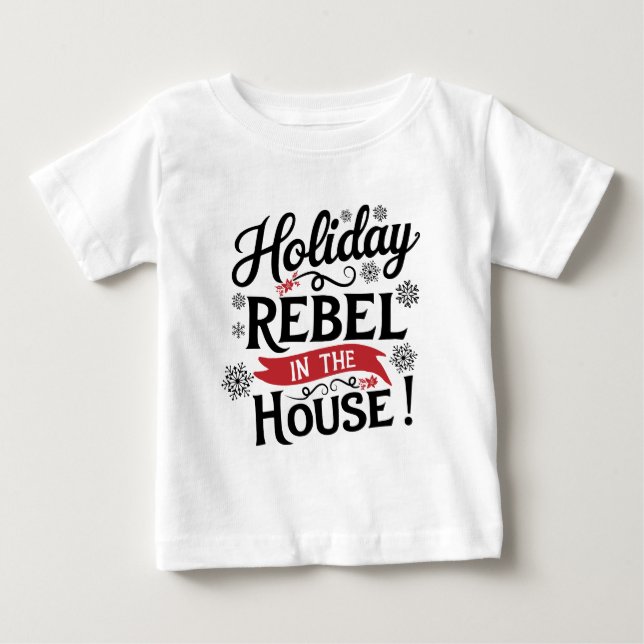 Jul - nyår Småbarn Shirt | Barnens gåva T (Framsida)