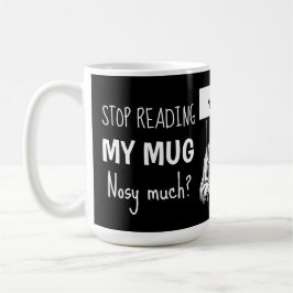 Jul Nyhet Mode SLUTA LÄS MIN MUG Kaffemugg