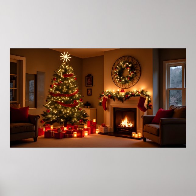 Jul - nytt år poster (Framsidan)