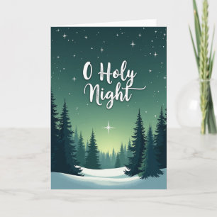 Jul O Heliga Natt Kort