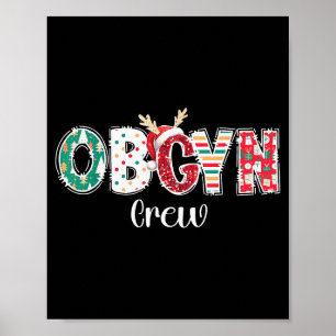 Jul Obstetrik Crew Förlossning Ob Gyn Grupp Team Poster