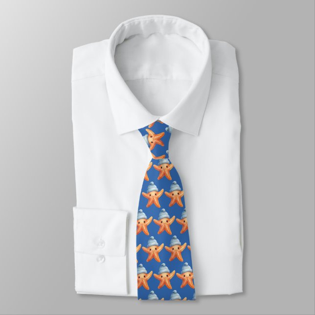 Jul Ocean Animal Necktie Slips (Bunden)
