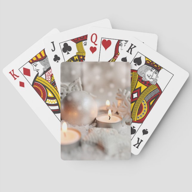 Jul- och annonsdag, Dekoration Casinokort (Baksidan)