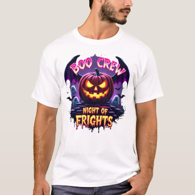 Jul och Halloween T Shirt (Framsida)
