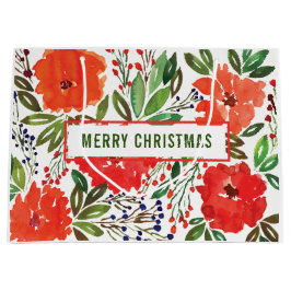 Jul- och handmålad presentsäck