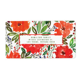 Jul- och handmålat märke fraktsedel