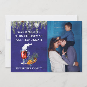 Jul- och Hanukkah-foto Mall Varmaste önskningar