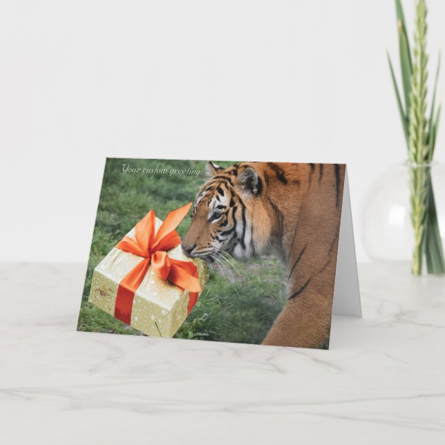 Jul- och Helgdag-kort för synkronisering Tack Kort (Framsida)